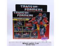 Quickswitch 100% Complete W/Box 1987 Vintage G1 Transformers Action Figure MIB