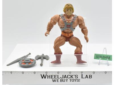 He-Man 100% Complete He-Man Masters of the Universe MOTU 1982 Mattel Vintage