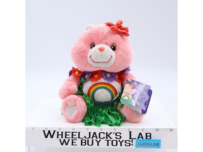 Aloha Cheer Bear Care Bears Celebration Collection 2004 Jakks Pacific NEW W/TAGS