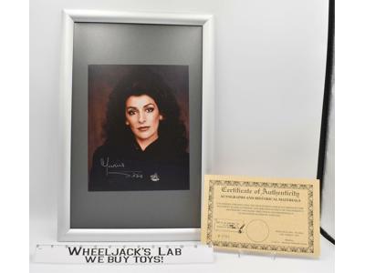 Counselor Deanna Troi Star Trek Next Gen. Marina Sirtis AUTOGRAPHED Picture