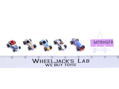 Lot of 5 Race Cars 1988-89 Vintage Galoob Micro Machines