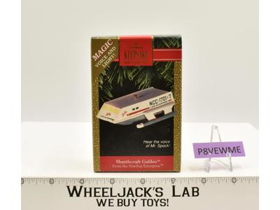 Shuttlecraft Galileo Star Trek MIB 1992 Hallmark Magic Keepsake Ornament