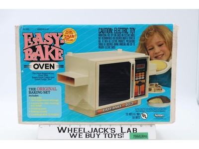 Easy Bake Oven Dual-Temp WORKS W/ Box + Cookbook 1988 Kenner Vintage