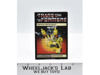 Sunstreaker Action Figure Instruction Manual 1984 Vintage Hasbro G1 Transformers
