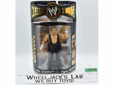 Gorilla Monsoon Classic Super Stars Collector Series #10 NEW MOSC 2006 WWE Jakks