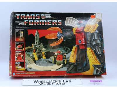 Omega Supreme Defense Base BOX ONLY 1985 G1 Transformers Vintage Action Figure