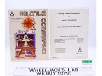 ATARI Missile Command 1980 Arcade Game Operation Service Manual Schematics