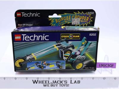 Bungee Chopper #8202 100% Complete W/Box UNUSED STICKERS 1998 Lego Systems