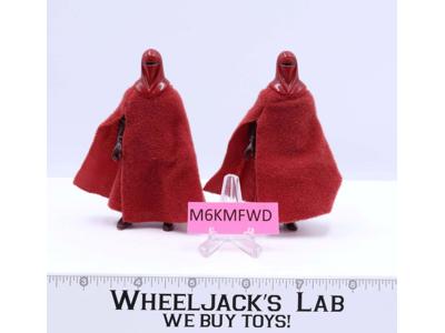 Lot of 2 Emperors Royal Guards Star Wars 1983 Kenner Vintage Action Figures