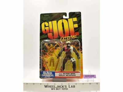 Black Dragon GI Joe Extreme 1995 Hasbro Action Figure NEW MOSC SEALED