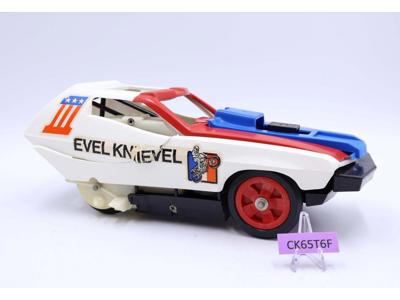 Stunt & Crash Car Evel Knievel 1974 Ideal Toy Vintage Action Figure Vehicle