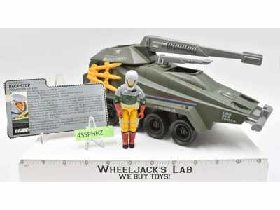 Persuader W/ Back-Stop 100% Complete GI Joe 1987 Hasbro Action Figure Vehicle