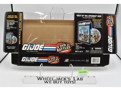 Best of the 80's GI Joe DVD Battles 2008 Hasbro EMPTY BOX ONLY
