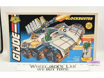 Blockbuster W/ Windchill GI Joe Battle Corps 1994 Hasbro NEW MISB SEALED