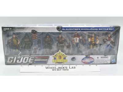 Slaughter's Marauders Battle Set BBTS Exclusive G.I. Joe 2011 Hasbro MOSC SEALED