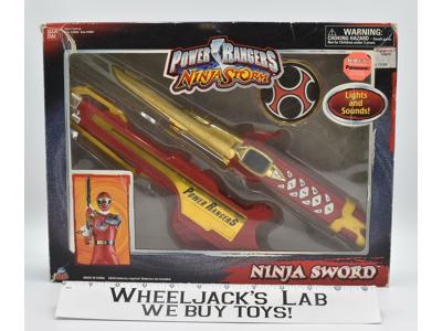 Ninja Sword WORKS Power Rangers Ninja Storm 2003 Bandai Complete W/Box