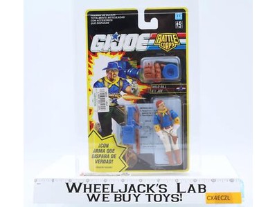 Wild Bill International CAS GRADED 85 85/85/85 GI Joe Battle Corps 1993 Hasbro