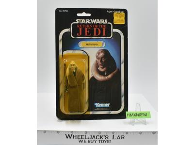Bib Fortuna 65 Back Star Wars ROTJ 1983 Kenner Action Figure NEW MOSC Vintage
