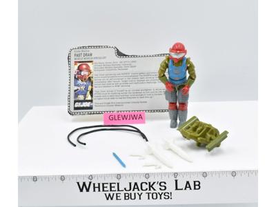 Fast Draw V1 100% Complete G.I. Joe 1987 Hasbro Vintage Action Figure