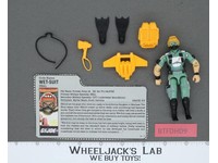 Wet-Suit V1 100% Complete G.I. Joe 1986 Hasbro Vintage Action Figure