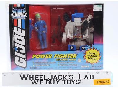 Power Fighter W/ Gears CAS GRADED 85+ 85/90/90 GI Joe 1994 Hasbro NEW SEALED