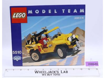 Off Road 4x4 Set #5510 100% Complete W/Box 1986 Lego Model Team