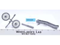 18th Century Era Cannon for Miniature Figurines Unknown Brand Plastic 2" Tall