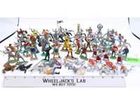 Lot of Miscellaneous Mini Figurines 1970-80's Britain's LTD Starlux Merten 3"