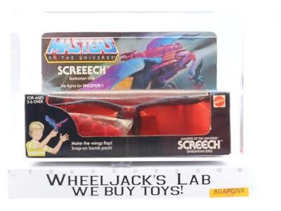 Screech CAS GRADED 70 80/70/85 He-Man Masters of the Universe MOTU 1983 SEALED