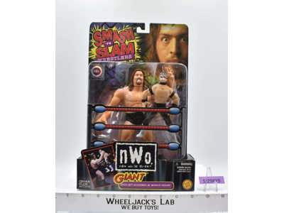Giant W/ Rey Mysterio Jr. Smash 'N Slam Wrestlers NWO WCW 1999 Toybiz NEW MOSC