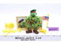 Green Teen Beret Raphael 100% Complete TMNT 1991 Playmates Vintage Action Figure