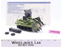 Bomb Disposal 100% Complete 1985 GI Joe ARAH Action Figure Vehicle