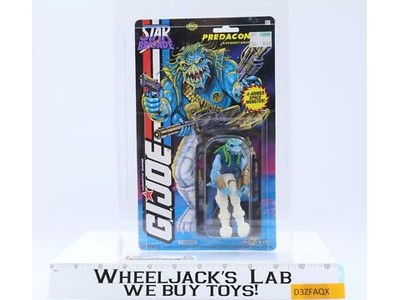 Predacon CAS GRADED 85 90/85/85 GI Joe Star Brigade 6-Back 1994 Hasbro SEALED