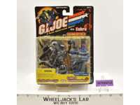 Snake Eyes vs Cobra Commander GI Joe vs Cobra 2001 Hasbro NEW MOSC SEALED