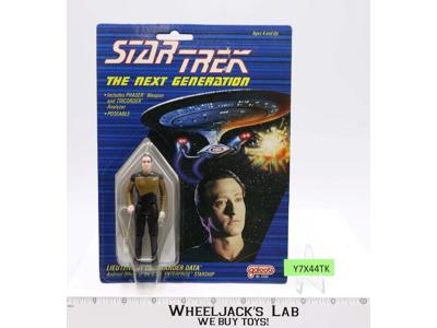 Lieutenant Commander Data Star Trek The Next Generation Galoob 1988 Vintage