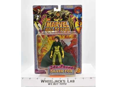Silver Fox Marvel Hall of Fame Marvel Comics 1997 Toy Biz NEW MOSC Action Figure