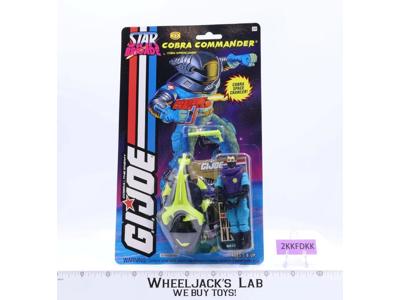 Cobra Commander Star Brigade GI Joe ARAH 1993 Hasbro Vintage Figure NEW MOSC