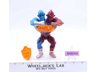 Two Bad 100% Complete He-Man Masters of the Universe MOTU Mattel 1985 Figure