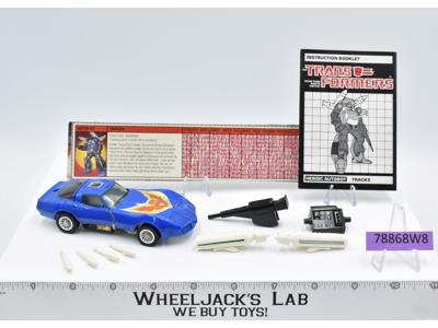 Tracks 1985 Vintage Hasbro G1 Transformers Action Figure