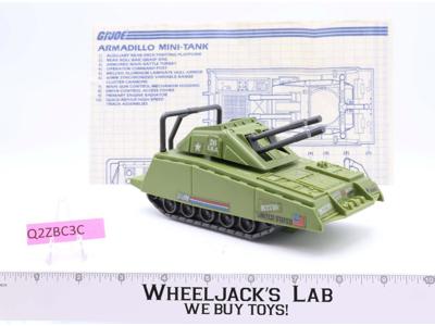 Armadillo 100% Complete GI Joe 1985 Vintage Action Figure Vehicle