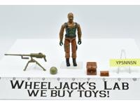 Road Block V1 100% Complete 1984 GI Joe Hasbro Vintage Action Figure