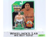 Yokozuna CAS GRADED 85+ 85/90/90 WWF Series 11 1994 Hasbro Figure NEW SEALED