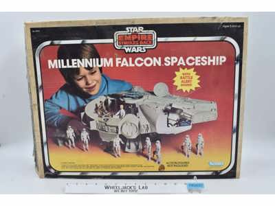 Millennium Falcon 100% Complete W/Box Star Wars 1979 Kenner Action Figure WORKS