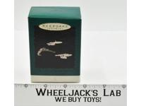 The Ships Of Star Trek Set of 3 Keepsake Ornament 1995 MIB Hallmark
