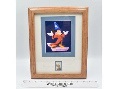Mickey Mouse 6 Cent 1968 Walt Disney Postage Stamp Framed W/Picture