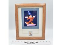 Mickey Mouse 6 Cent 1968 Walt Disney Postage Stamp Framed W/Picture