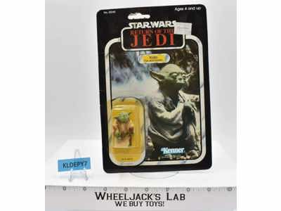 Yoda Brown Snake 77 Back Star Wars ROTJ 1983 Kenner Figure NEW MOC