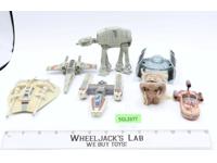 Lot of Star Wars Action Fleet Vehicles Micro Machines 1996 Galoob Action Figures