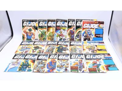 Lot of 20 G.I. Joe Partial Cardbacks 1980-1990's Hasbro