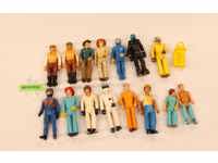Lot of 15 Adventure People Fisher Price Action Figures & Accessories Vintage